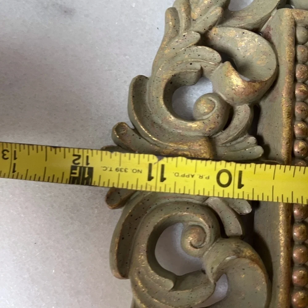 Vintage ornate wall mirror